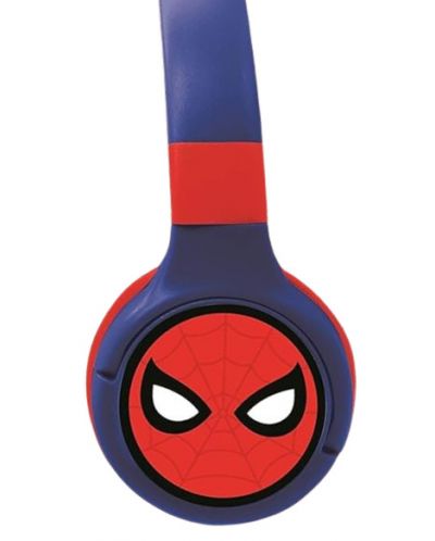 Детски слушалки Lexibook - Spider-Man HPBT010SP, безжични, сини - 3