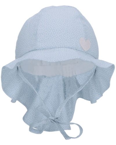 Детска лятна шапка с UV 50+ защита Sterntaler - 43 cm, 5-6 месеца, синя - 3