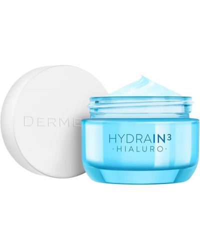 Dermedic Hydrain3 Hialuro Ултрахидратиращ крем-гел за лице, 50 g - 2