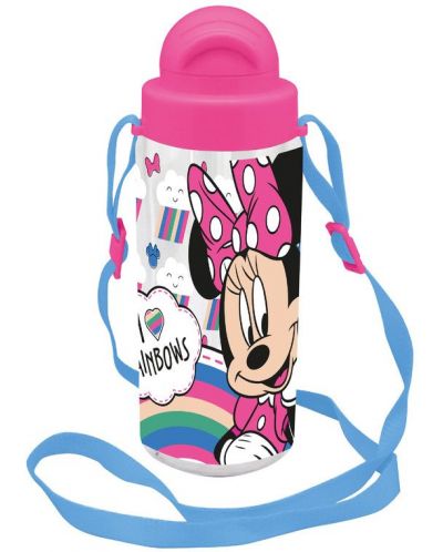 Детска бутилка за вода Disney - Minnie, 500 ml - 1