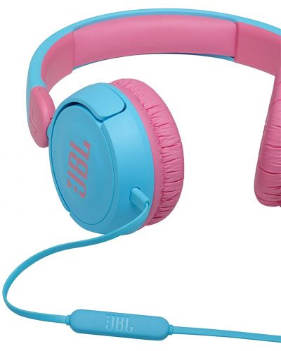 Детски слушалки с микрофон JBL - JR310, сини - 3
