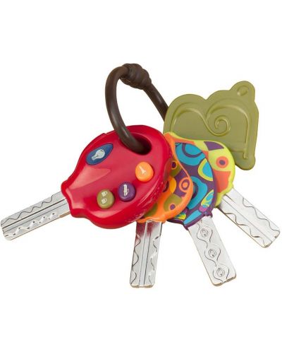 Детска играчка Battat - Ключ-дистанционно със звук и светлина - 1