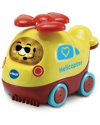 Детска играчка Vtech - Мини хеликоптер, жълт - 2