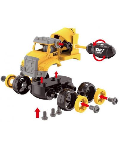 Детска строителна машина Raya Toys - Кран - 3