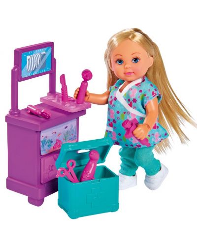 Детски комплект Simba Toys Evi Love - Доктор Еви в кабинет - 4