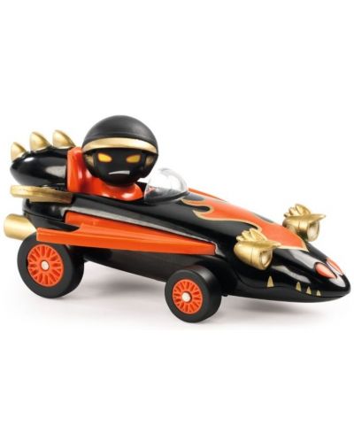 Детска играчка Djeco Crazy Motors - Количка драконов огън - 2