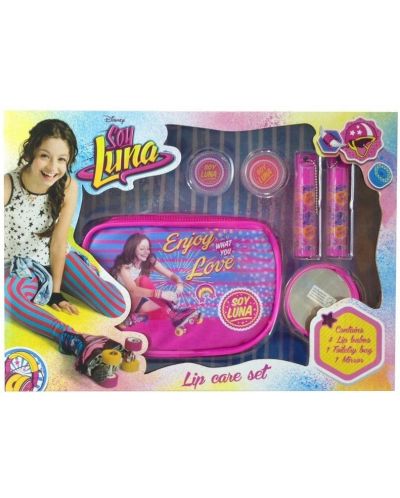 Детски козметичен комплект Globo - Soy Luna, 5 части - 2