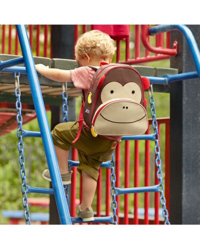 Раница за детска градина Skip Hop Zoo – Маймунката Маршал - 8