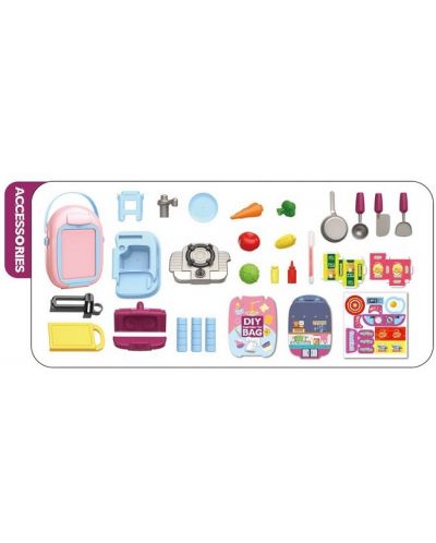Детски комплект Sonne - Кухня в куфарче, Junior - 3