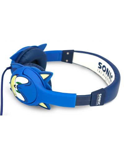 Детски слушалки OTL Technologies - Sonic rubber ears, сини - 3