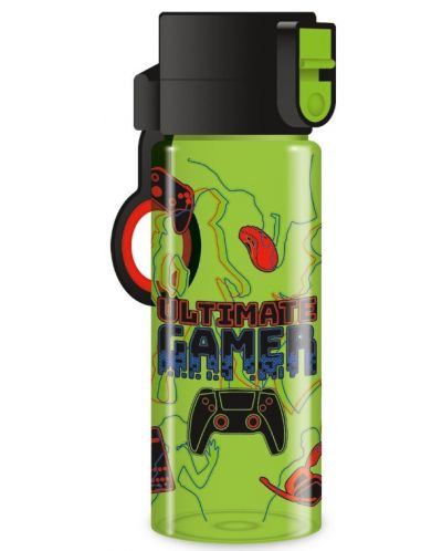 Детска бутилка за вода Ars Una Ultimate Gamer - 475 ml - 1