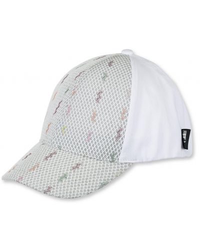 Детска бейзболна шапка Sterntaler - Бяла, 55 cm, 4-7 години - 1