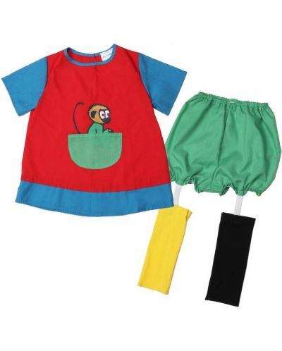 Детски костюм на Пипи Дългото чорапче Pippi, 4-6 години - 1