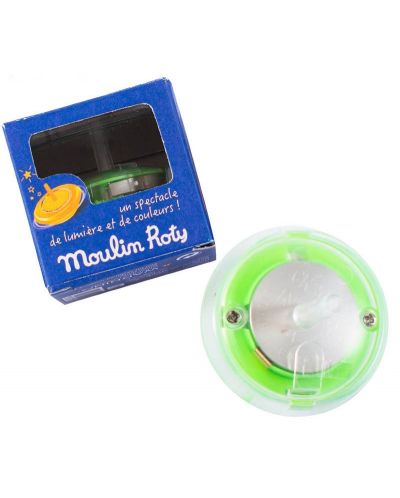 Детска играчка Moulin Roty - Светещ пумпал, зелен