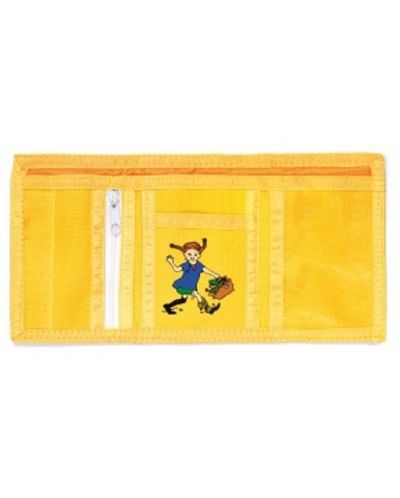 Детски портфейл Pippi - Пипи Дългото чорапче, жълт - 3