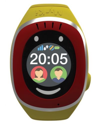 Детски смарт часовник MyKi - Touch, 1.22'', Red - 1