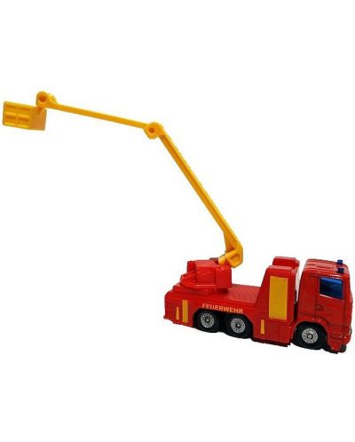 Детска играчка Siku - Пожарен камион с подвижно рамо - 3