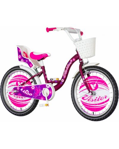 Детски велосипед Venera Bike - Liloo X-Kids 20, лилав - 1