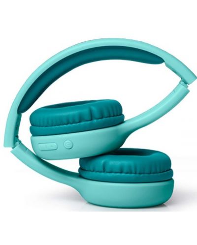 Детски слушалки с микрофон Muse - M-215 BTB, безжични, сини - 3