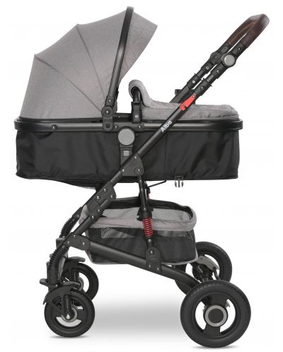 Детска количка Lorelli - Alba Premium, Opaline Grey - 5