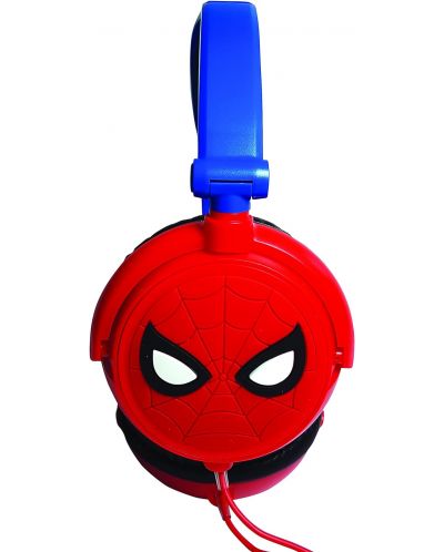 Детски слушалки Lexibook - Spider-Man HP010SP, сини/червени - 2