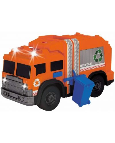 Детска играчка Dickie Toys - Камион за отпадъци, със звуци - 2
