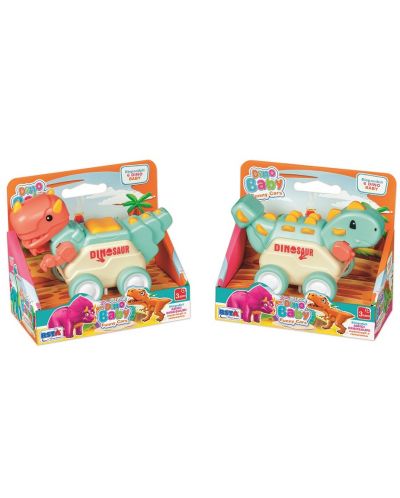Детска играчка RS Toys - Мини динозавърче на колела, асортимент - 3