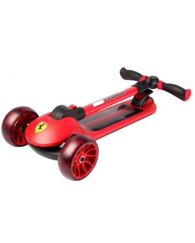 Детска тротинетка Mesuca - Ferrari Twist, FXK28, с 3 гуми, червена - 3