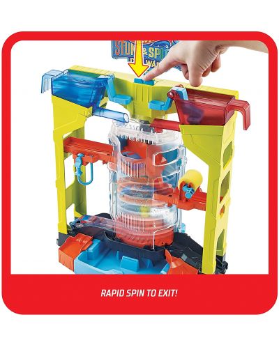 Детска играчка Mattel Hot Wheels Colour Shifters - Автомивка - 5