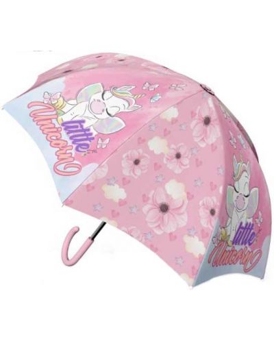 Детски чадър S. Cool - Little Unicorn, автоматичен, 48.5 cm - 1
