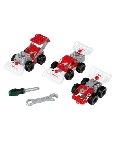 Детски комплект за сглобяване Klein - Колички Racing Team, Bosch - 2
