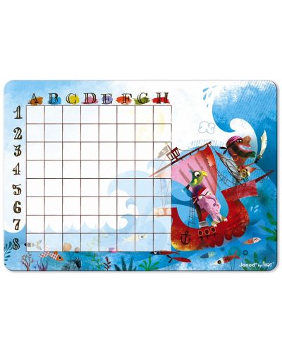 Детска игра Janod - Морска битка с пирати - 6