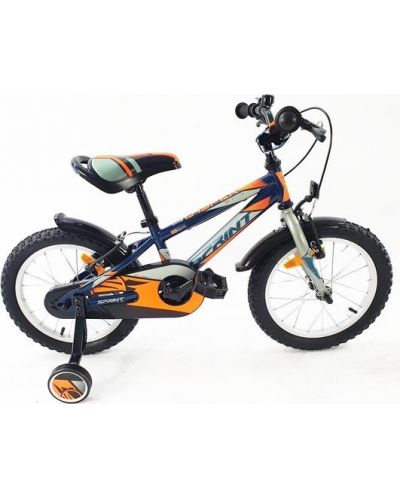 Детски велосипед Ѕрrіnt - Casper 18", син/оранжев - 1