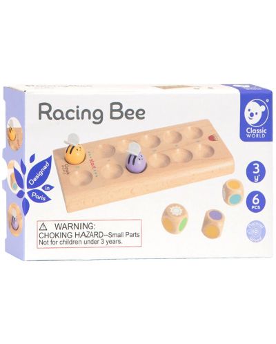Детска дървена игра Classic World - Сладки пчелички - 6