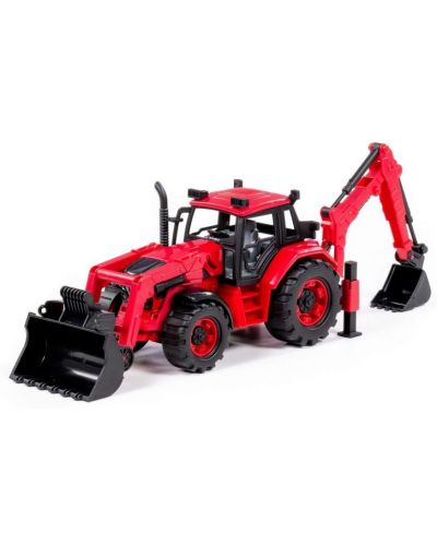 Детска играчка Polesie - Трактор с лопата и гребло - 2