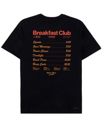 Детска тениска Nike - Dri-FIT Breakfast Club, размер XS, черна - 2