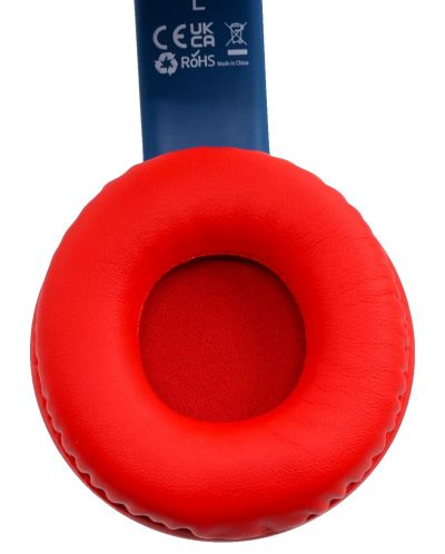 Детски слушалки PowerLocus - PLED, безжични, сини/червени - 2