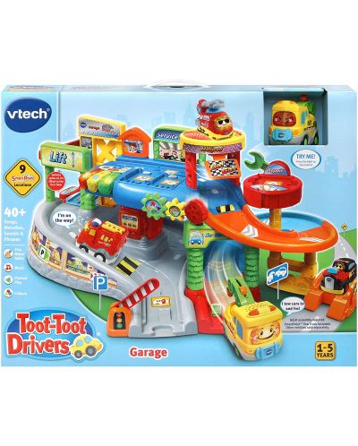 Детска играчка Vtech - Паркинг за коли (английски език) - 2