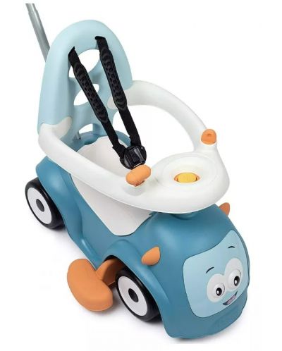 Детска кола за бутане Smoby - синя - 2