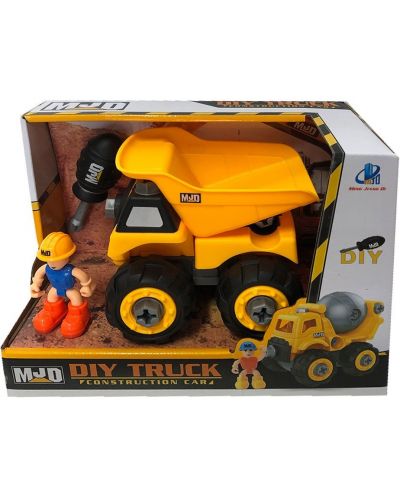 Детска играчка Asis - Камионче самосвал DIY Truck