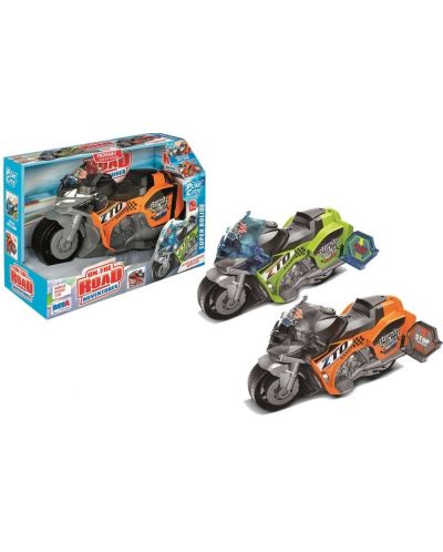 Детска играчка RS Toys - Пистов мотор с фрикция, със звуци и светлини, 1:16, асортимент - 2