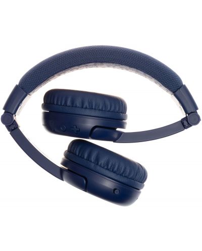 Детски слушалки BuddyPhones - Play+, безжични, сини - 3