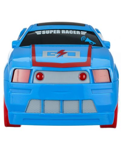 Детска играчка GT - Кола със звуци, синя - 7