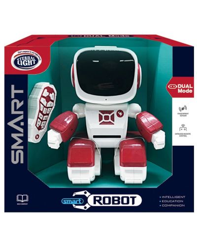 Детски робот Sonne - Chip, с инфраред контрол, червен - 5