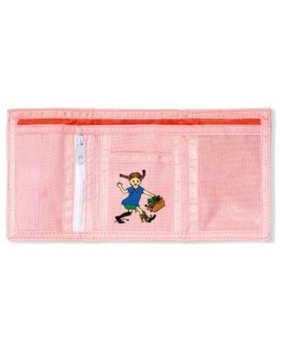 Детски портфейл Pippi - Пипи Дългото чорапче, розов - 3