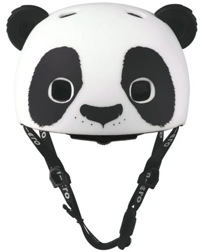 Детска каска Micro - 3D Panda, M, 52-56 cm - 3