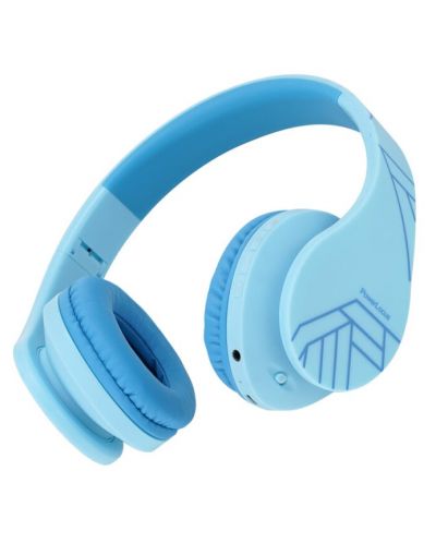 Детски слушалки PowerLocus - P2, безжични, сини - 4