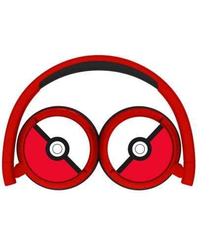 Детски слушалки OTL Technologies - Pokemon Pokeball, червени - 4