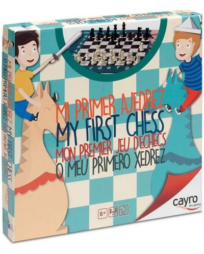 Детска игра Cayro - Моят първи шах - 1