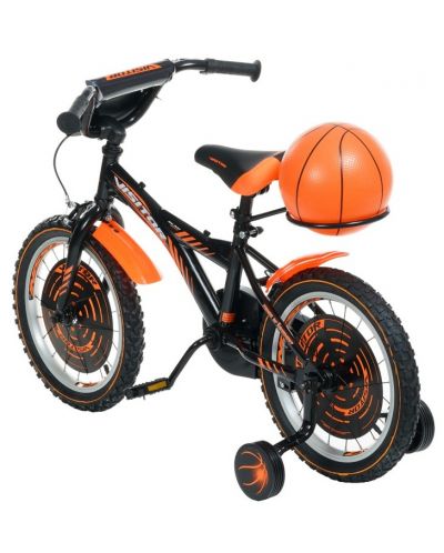 Детски велосипед Venera Bike - Basket. 16''. черен - 3